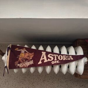 Vintage Astoria ORE Pennant